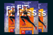 Gym Flyer, Poster Template, a Flyer Template by bunebx (Thumbnail 1 of 5)