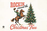 Rockin around the Christmas tree PNG, an Object Illustration by Libby Wishes (Thumbnail 1 of 4)