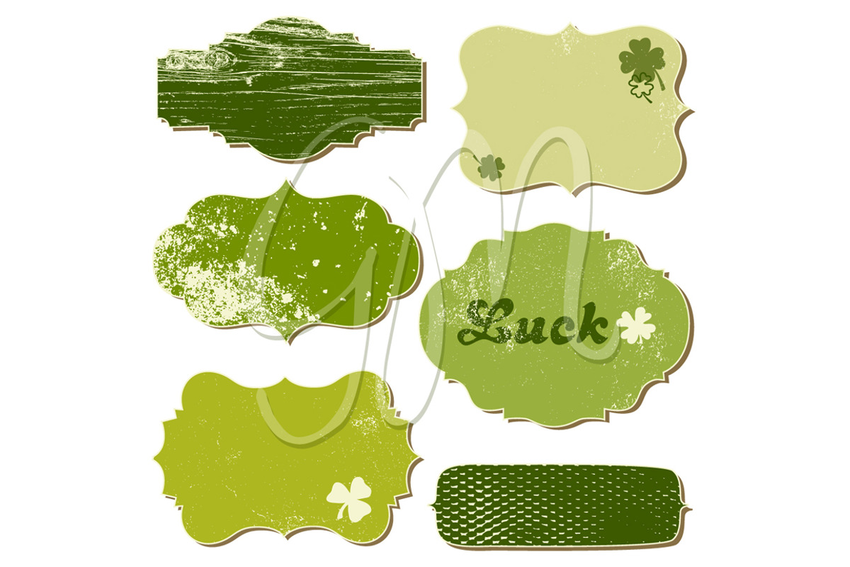 12 St. Patrick's Day Frames, clipart, an Illustration by GraphicMarket (Photo 2 of 5)