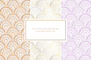 Scallop Seamless Pattern, a Pattern Graphic by MontgomeryFest (Thumbnail 2 of 2)