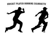 Cricket Player running Silhouettes, a Person Illustration by Gfx Expert Team (Thumbnail 3 of 3)