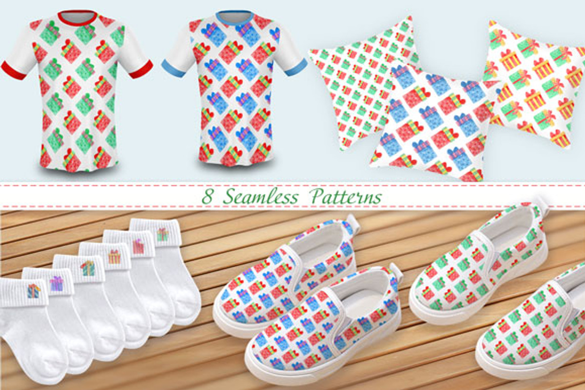 60% off Christmas Gift Boxes, a Decorative Illustration by Sunshine Art Shop (Photo 6 of 7)
