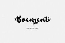 Boement - Chic Script Font