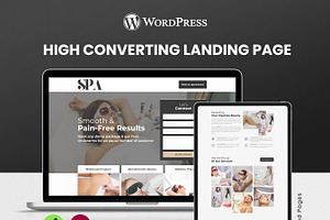 High Converting Landing Page, a Landing Page Template by Niofix