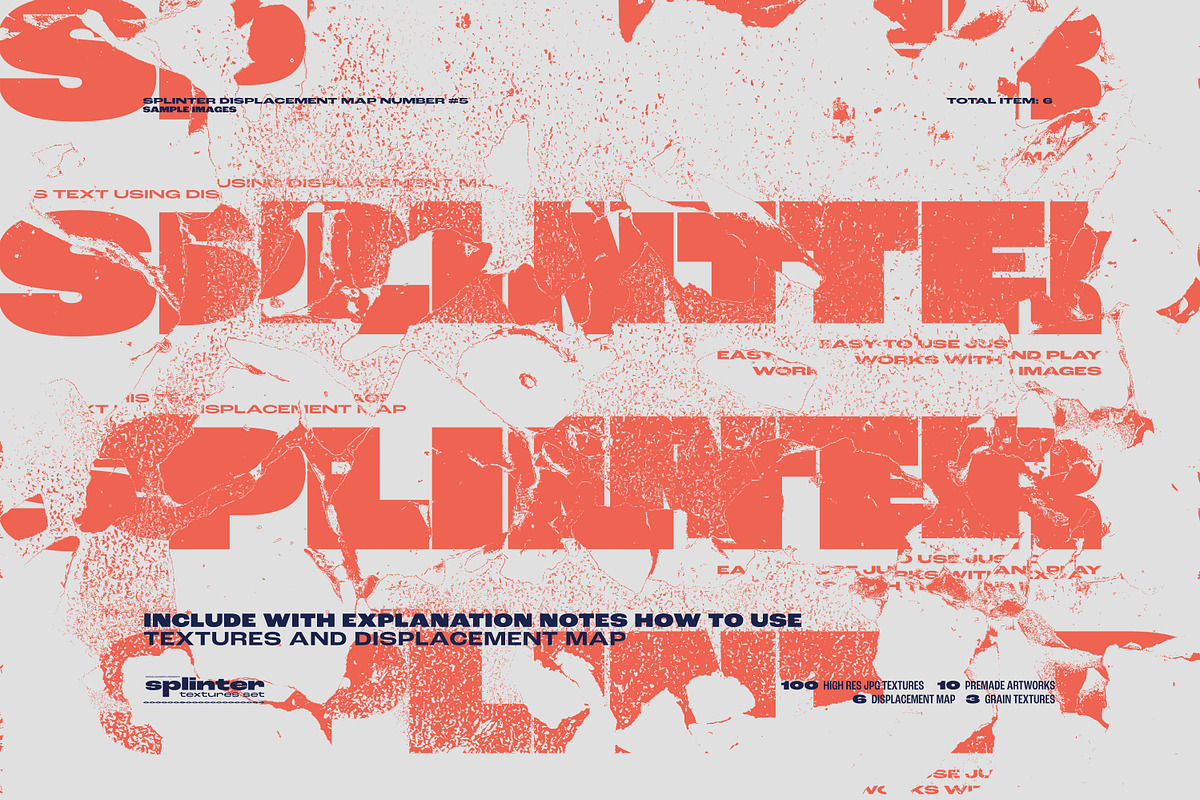 Splinter Textures Set, a Texture Graphic by nicholasasmita (Photo 12 of 22)