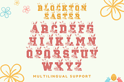 Blockton Easter, a Slab Serif Font by Dm Studio (Thumbnail 9 of 10)