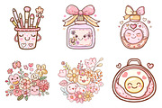 Retro Mothers Day Clipart, an Illustration by SinaCreation (Thumbnail 2 of 11)