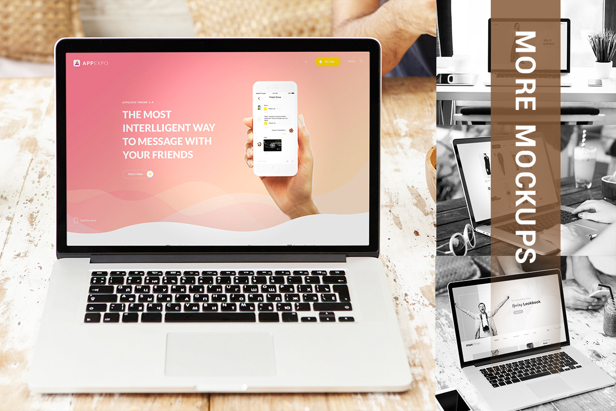 Multi Device Mockup Scene Creator, a Books & Magazine Mockup by VaaniDesigns (Photo 21 of 22)