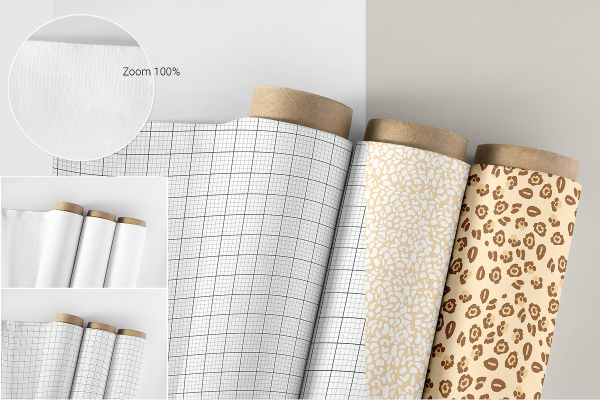 24 Fabric Mockup Bundle, a Packaging Mockup by bazarova (Photo 2 of 13)