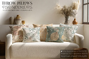 Throw Pillows with Smart Objects, a Mockup by mock-ups (Thumbnail 1 of 12)