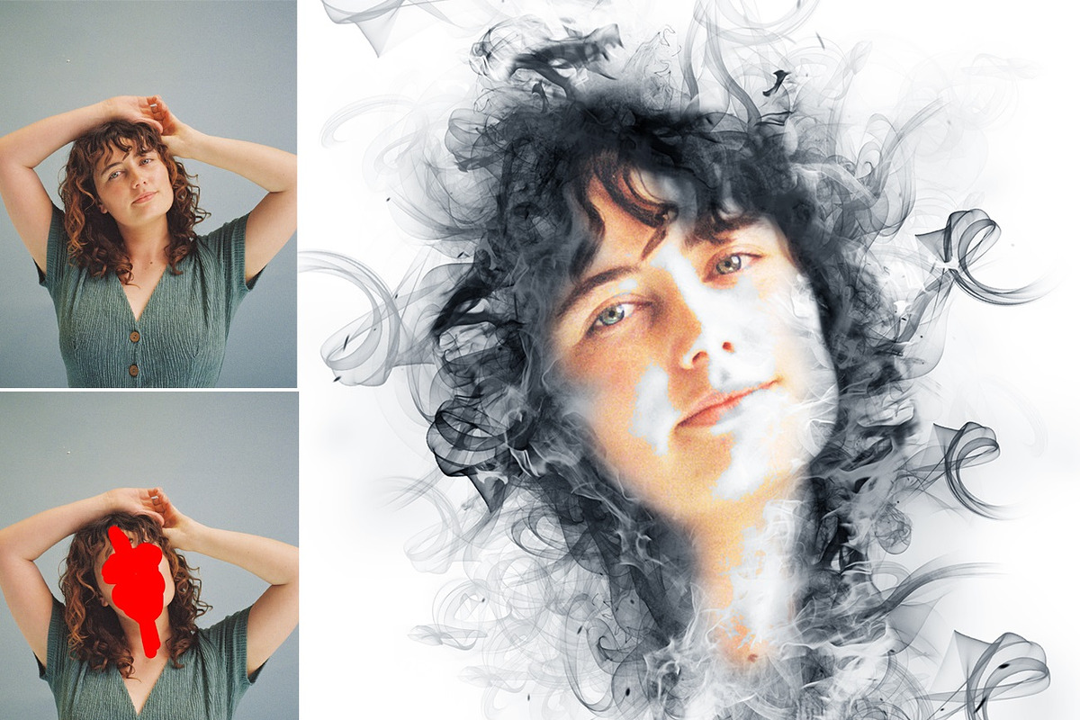 Smoke Manipulation Photoshop Action, an Action Add-On by MRI STUDIO (Photo 12 of 18)