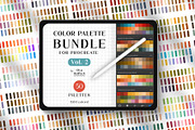 50 Procreate Color Palettes BUNDLE 2, a Palette Add-On by Olya Haifisch (Thumbnail 1 of 8)