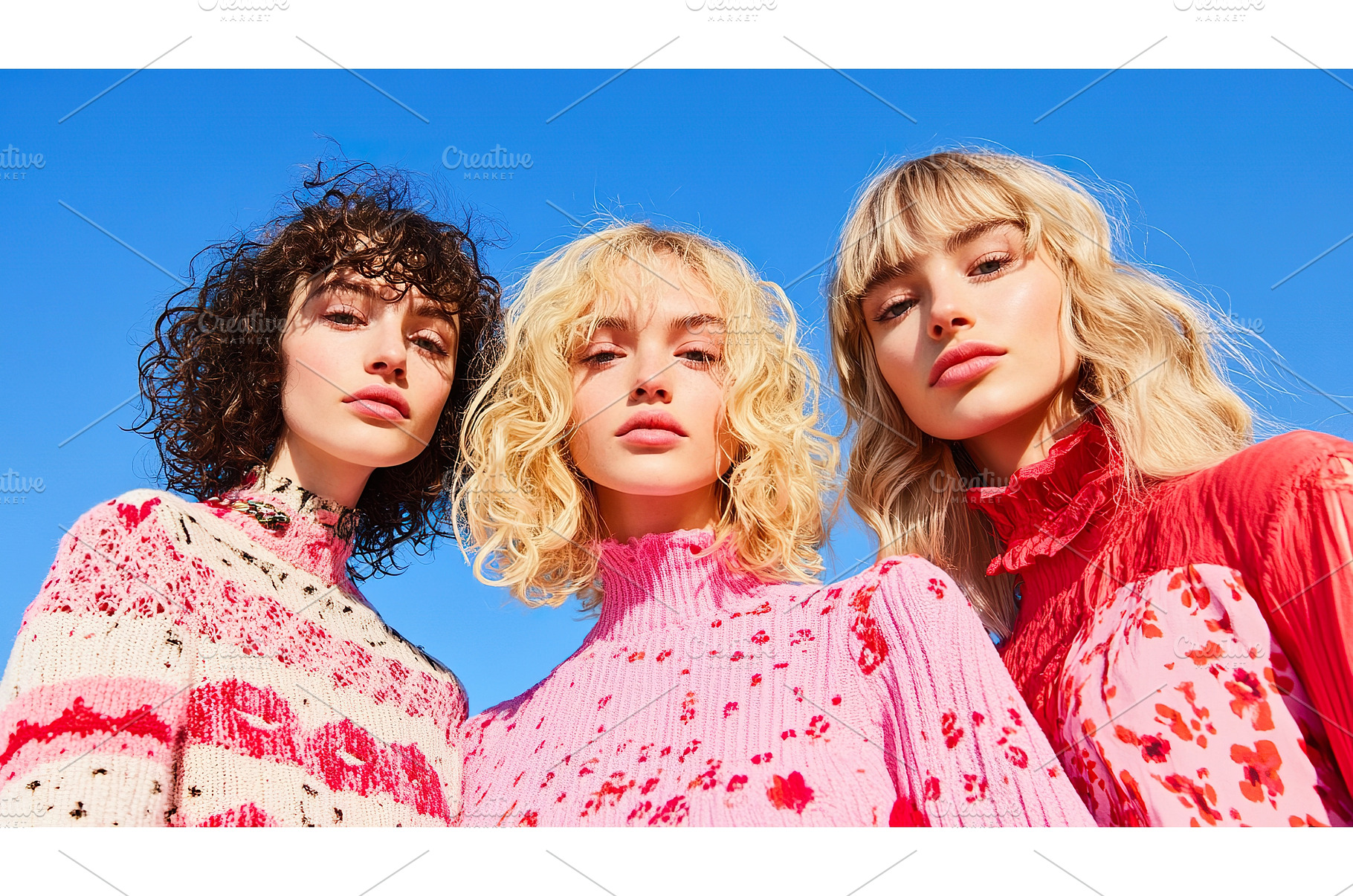 Three young adult Caucasian females, a Beauty & Fashion Photo by Lermont51
