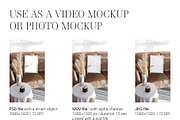 Video Photo Frame Mockup 3x4 Reel ao, an Advertising Mockup by PawMockups (Thumbnail 5 of 11)