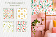 Spring Garden Watercolor Elements, an Object Illustration by SunnJaneArt (Thumbnail 6 of 10)