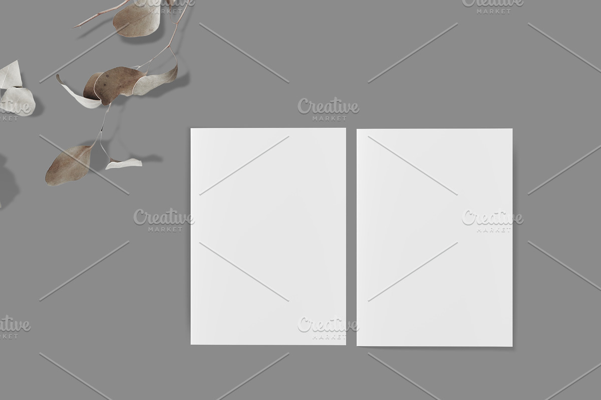 Card Mockup, Poster Mockup #1726, a Print Template by Kzara Visual Concepts