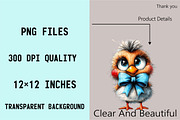 Spring Cute Baby Birds Sublimation C, an Illustration by SVGArt (Thumbnail 6 of 9)