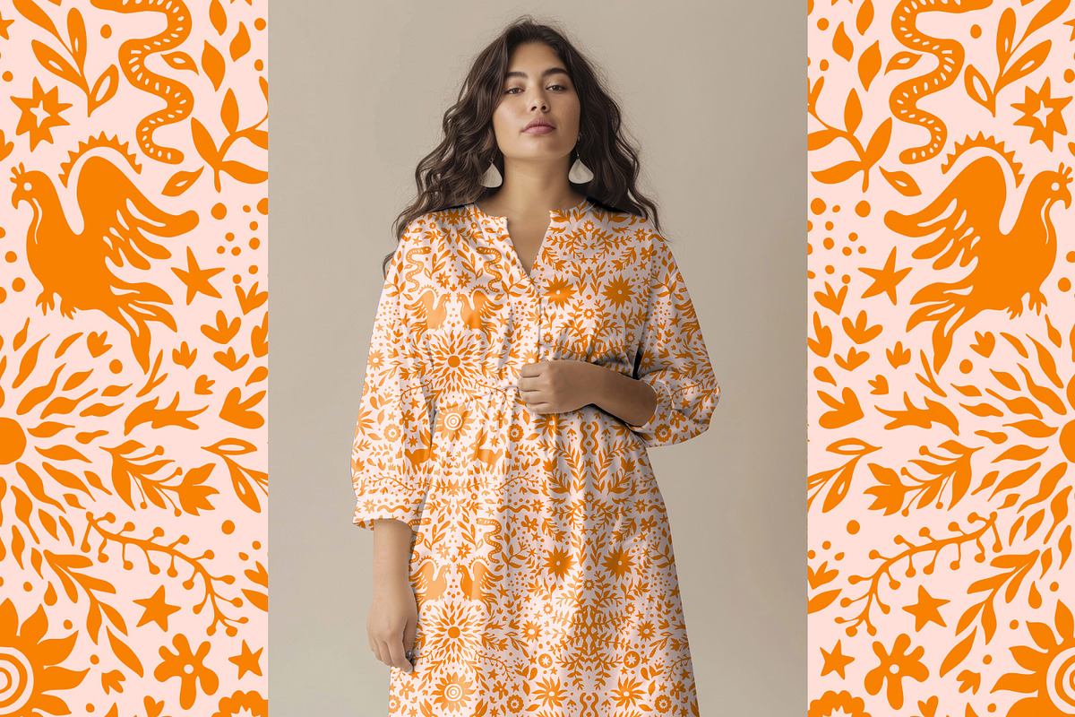 Mexican Vibes, a Pattern Graphic by MalyskaStudio (Photo 9 of 13)