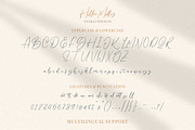 Hollie Mally, a Script Font by Good Java Studio (Thumbnail 8 of 11)