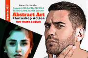 Abstract Art Photoshop Action, an Action Add-On by MRI STUDIO (Thumbnail 1 of 16)