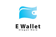 E wallet logo symbol vector design t, a Graphic by T.Vooka (Thumbnail 1 of 3)