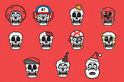 Sale ! Halloween Avatars + Free Font, an Icon by fopifopi (Thumbnail 2 of 5)