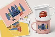 London hand drawn vectors, an Object Illustration by vanloveart (Thumbnail 2 of 8)