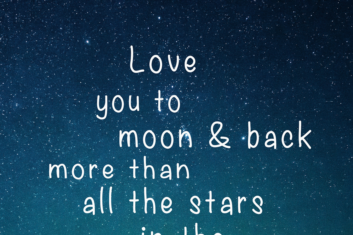 Mountain Top Handwritten Font, a Handwritten Font by Hudson Lark Studio (Photo 4 of 6)