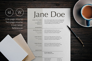 Chic Resume Template