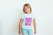 Kids T-Shirt Mock-Up Vol 5, a Shirt Mockup by Freeman Studio (Thumbnail 9 of 17)