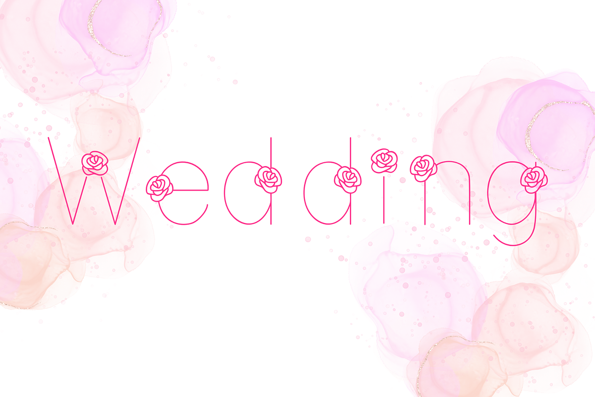 Rose Font, a Script Font by Cutie_Kate_Studio (Photo 9 of 12)