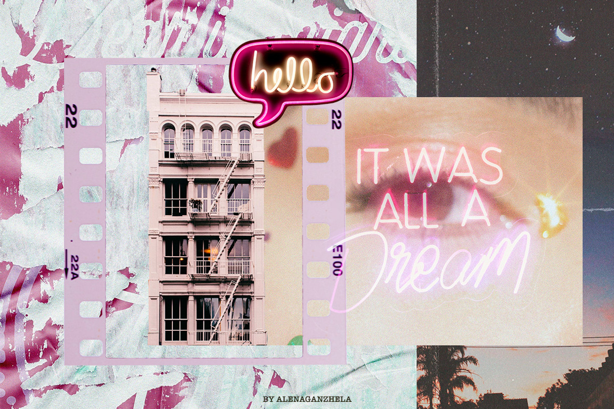 BROKEN HEARTS - mixed media collage, an Object Graphic by alenaganzhela (Photo 2 of 8)