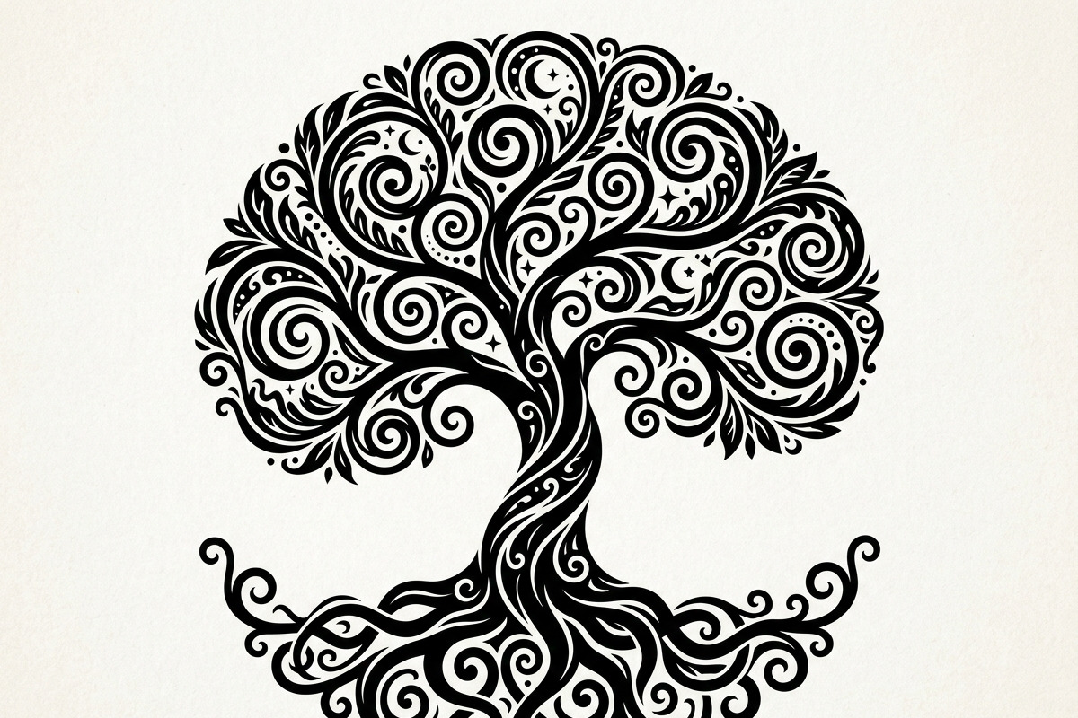 Elegant dream tree silhouette design, a Healthcare Illustration by Amazin_art (Photo 8 of 49)