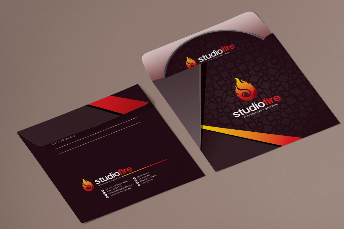 CD / DVD Album Cover Design Template, a Stationery Template by ContestDesign (Photo 2 of 7)