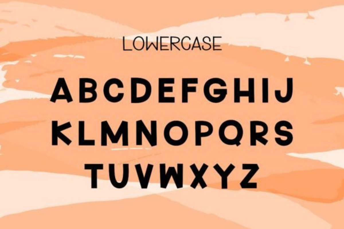 Hand Alphabet Font, a Symbol Font by Personalized1926 (Photo 3 of 6)