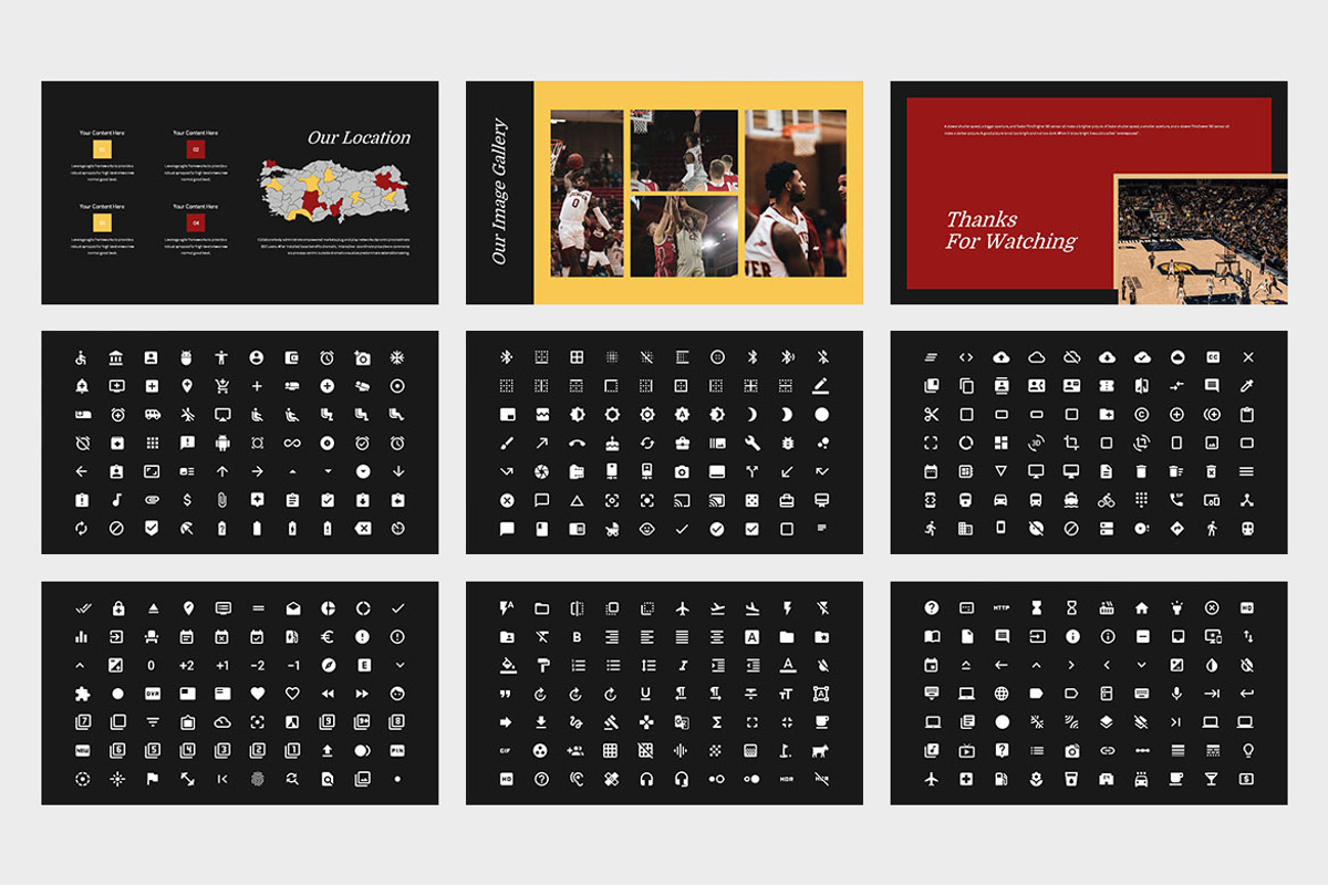 Posea : Sport Event Powerpoint, a Presentation Template by Punkl Camp (Photo 9 of 9)