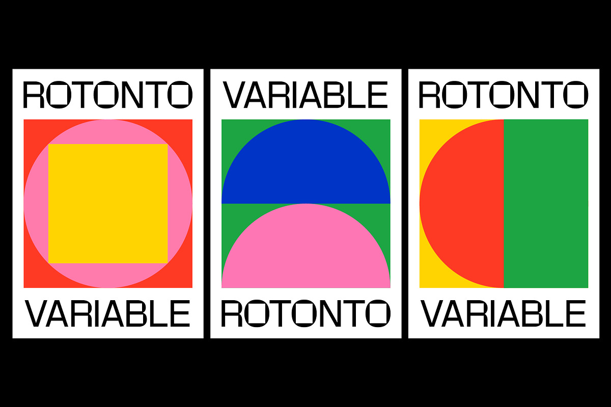 Rotonto family, a Sans Serif Font by SUPERNULLA (Photo 3 of 7)