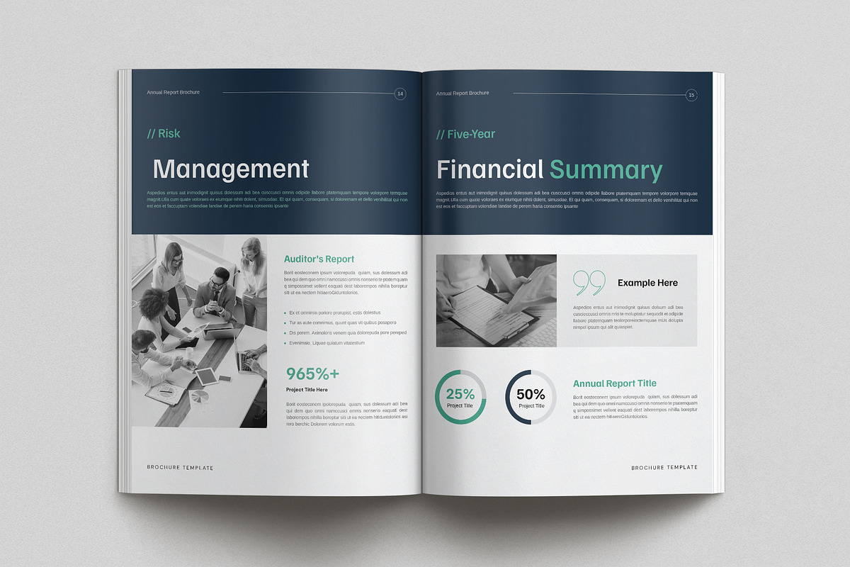 Annual Report Template, a Brochure Template by Cleffon_Graphic_Studio (Photo 5 of 7)