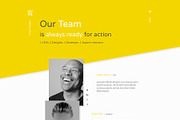 Qusq Pro - Unique Colorful Portfolio, a WordPress Template by IshYoBoy (Thumbnail 11 of 14)