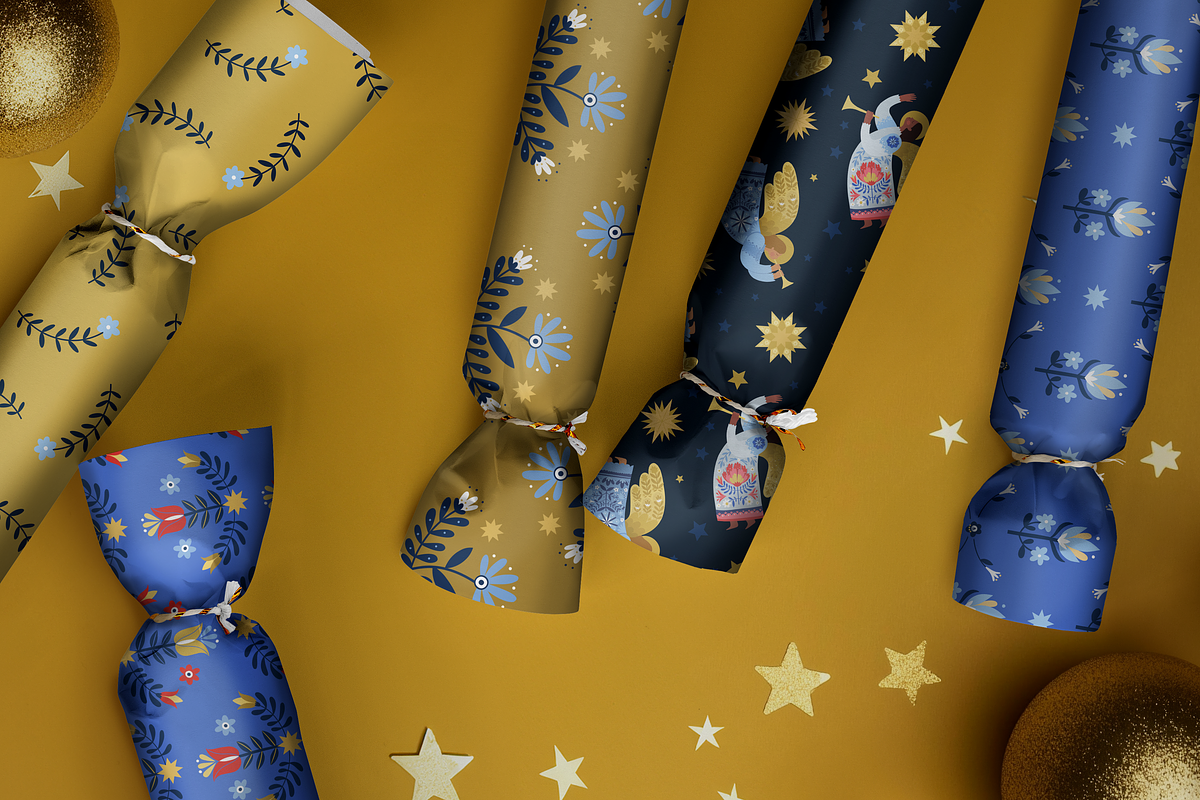 Christmas Angels, an Illustration by Funny Bug (Photo 8 of 10)