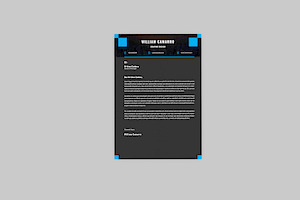 Graphic Camarro Resume Designer