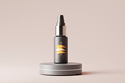 Dark Plastic Cosmetic Mockup Bundle, a Cups & Container Mockup by pmvch (Thumbnail 83 of 111)