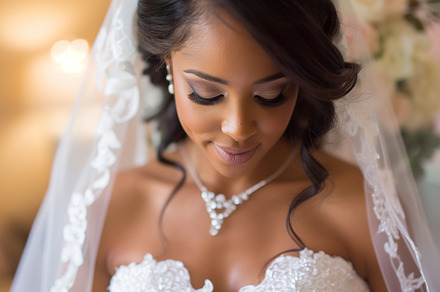 Beautiful african american bride, a Person Photo by MistyDay