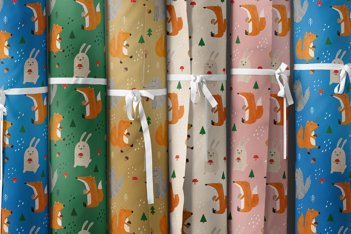 Wild Animals, a Pattern Graphic by Alona Savchuk (Photo 5 of 9)