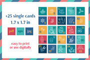 Christmas Advent Calendar Vector, a Card Template by AnnaViolet_store (Thumbnail 4 of 12)