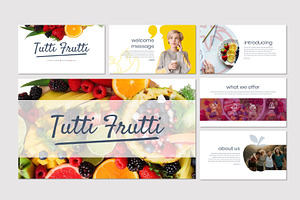 Tutti Frutti - Google Slides Templat