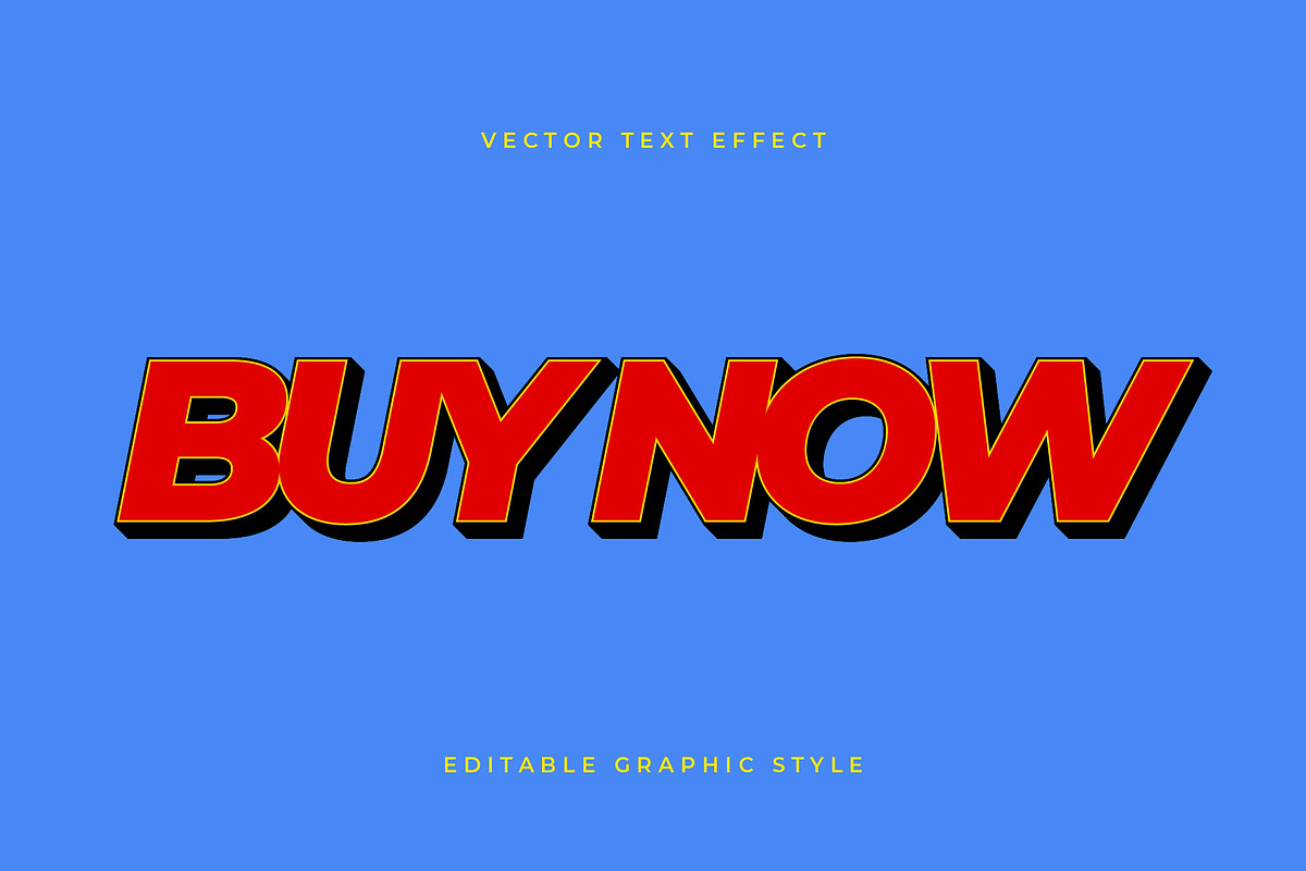 Retro Bold Text Effect