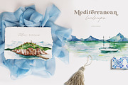 Mediterranean Muse Ruched Tank main image 1