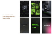 Podcast Instagram template, a Social Media Template by MockupHouse (Thumbnail 6 of 7)
