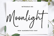 Moonlight, a Handwritten Font by Aura Typeface (Thumbnail 1 of 8)